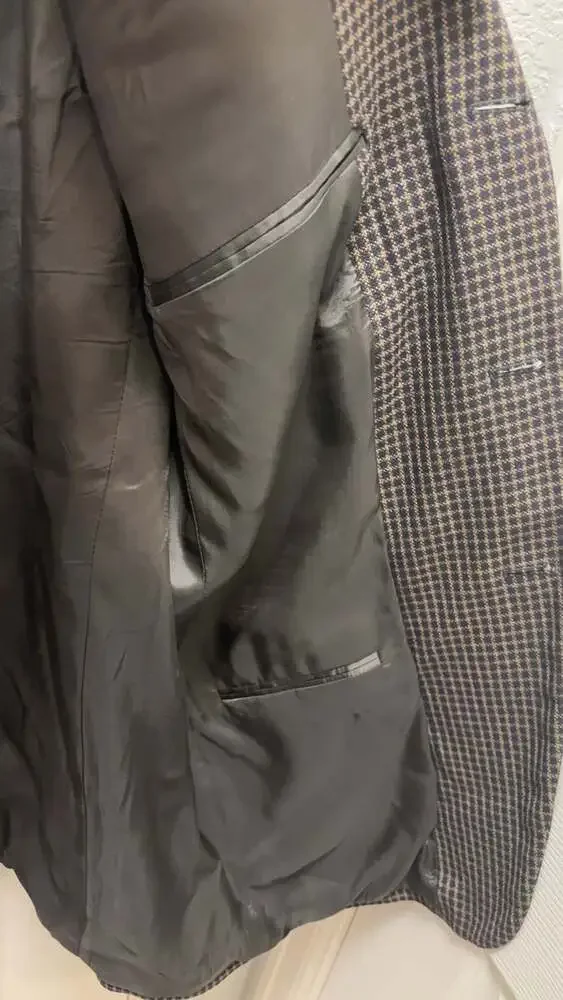 Joseph Abboud for Nordstrom Houndstooth Wool Sport Coat Jacket‎